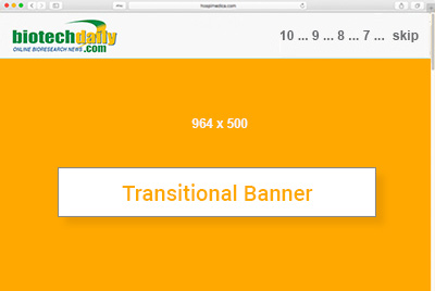 Transitional banner