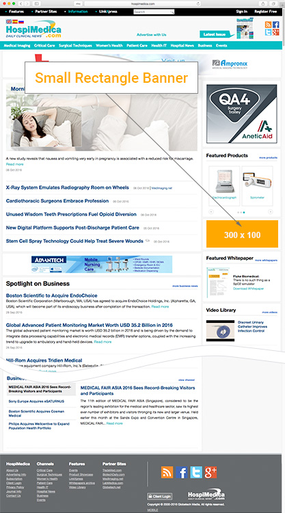 Small Rectangle Banner