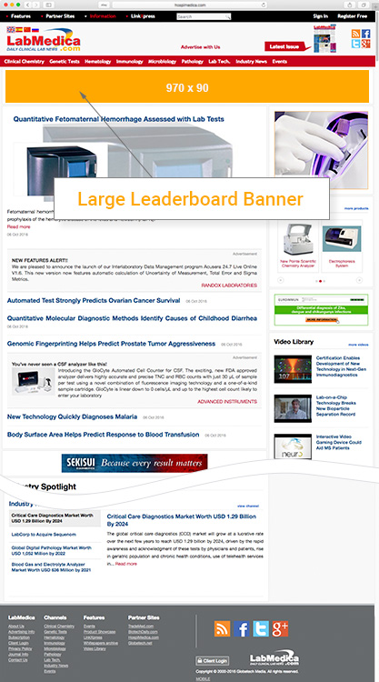 Large Leaderboard Banner