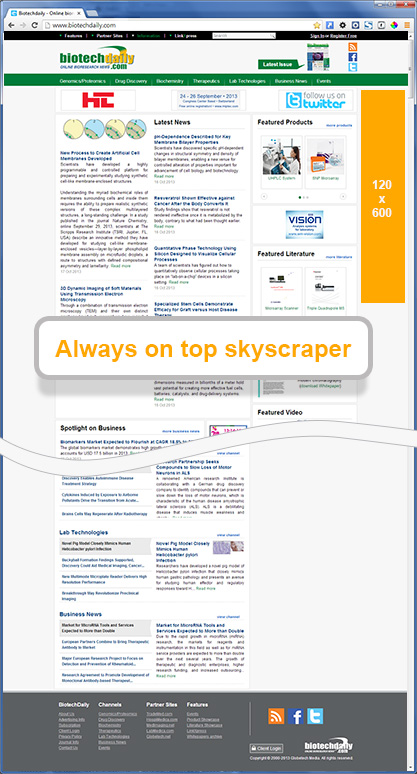 Always on top skyscraper